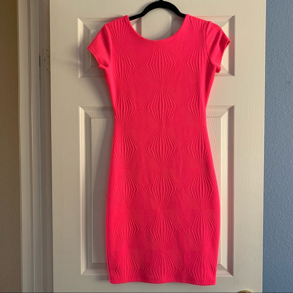 Gianni Bini Hot Pink Bodycon Dress